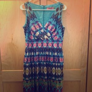 Eliza J size 8 tie dye dress